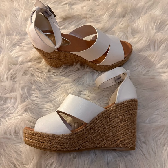 Refresh from Unique Vintage white boho wedge heel size: 7.5 - Picture 3 of 4